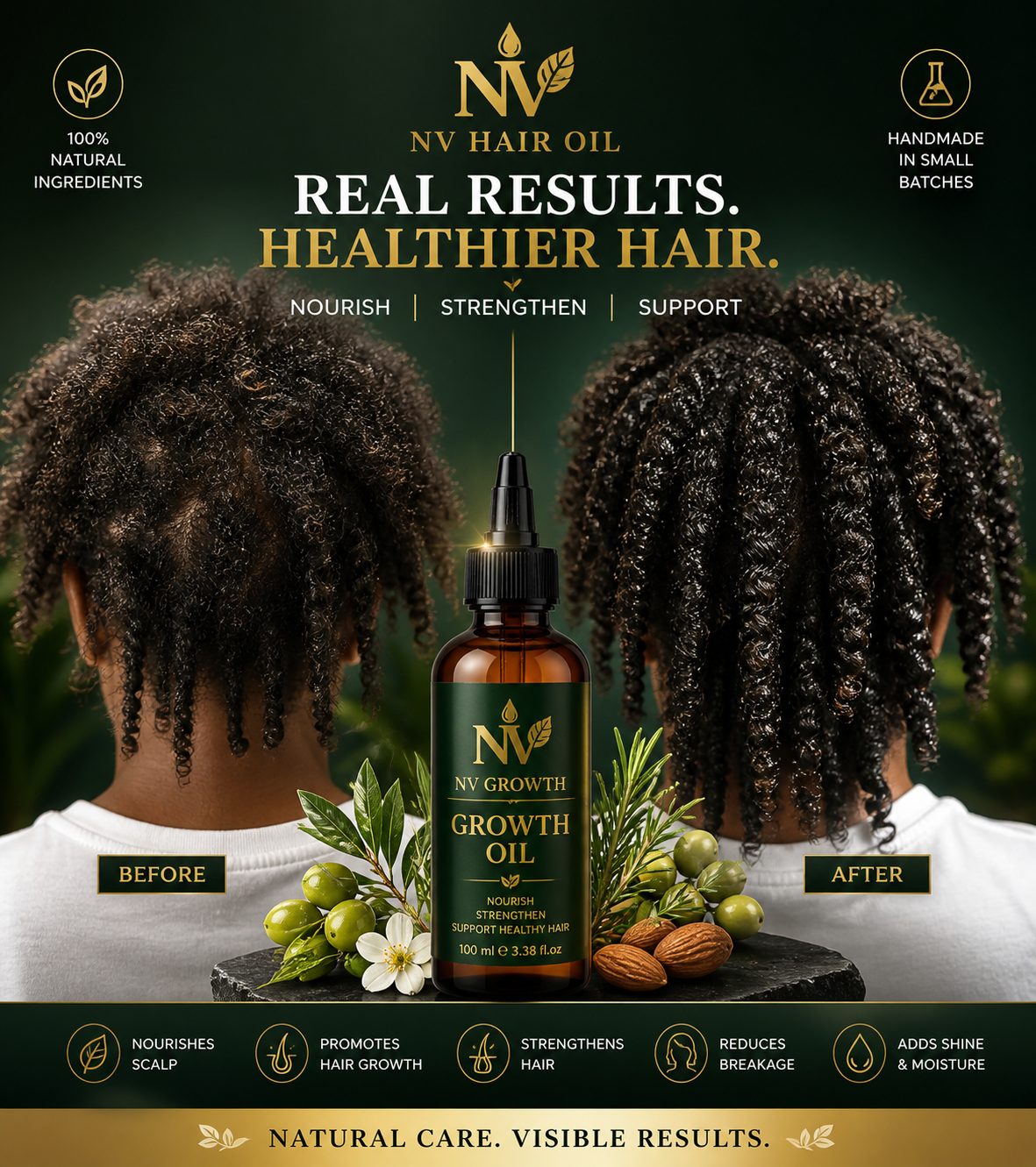 NVGrowth Hair & Scalp Oil 100mL