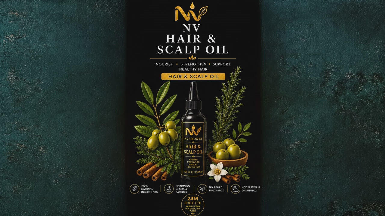 NV Growth Hair & Scalp Oil – 60ml
